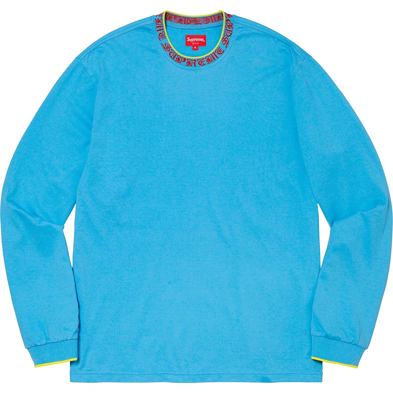 Old English Collar Logo L/S Top view 6